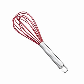 Lacor Schneebesen aus Silikondraht, Silikon, Mehrfarbig, 20cm