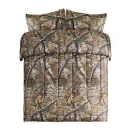 VISI-ONE Realtree APX Camo King 3 Piece Comforter Set – All-Season Lightweight Rustic Farmhouse Decor Bed Set, Ideal Fit for Hunters, Nature & Outdoor Lovers, Mancaves, Cabins, Lodges & Modern Spaces
