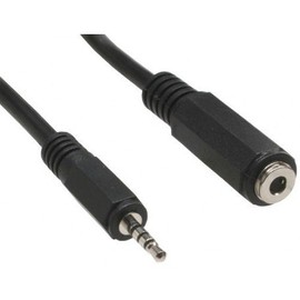 InLine 99308B Jack Adaptor Cable 4-Pin 2.5 mm Male / 4-Pin 3.5 mm Female 0.2 m