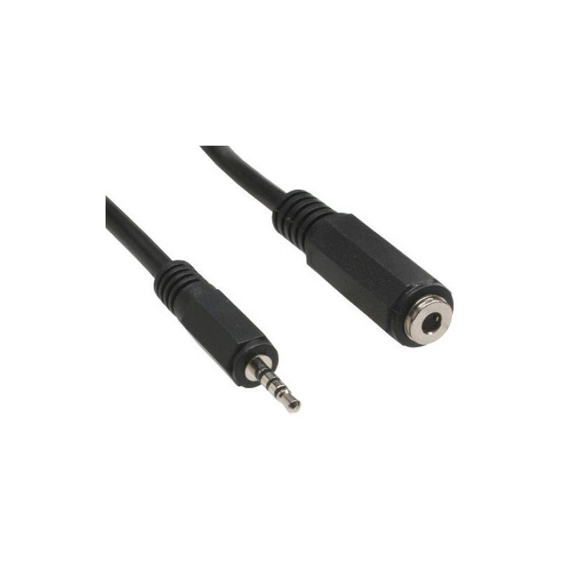 InLine 99308B Jack Adaptor Cable 4-Pin 2.5 mm Male /