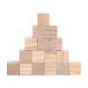 Square building blocks, 1 x 1 x 1 timber, timber,