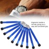 10Pcs Professional Watch Screwdriver Watch Repairing Tool with Storage Box
