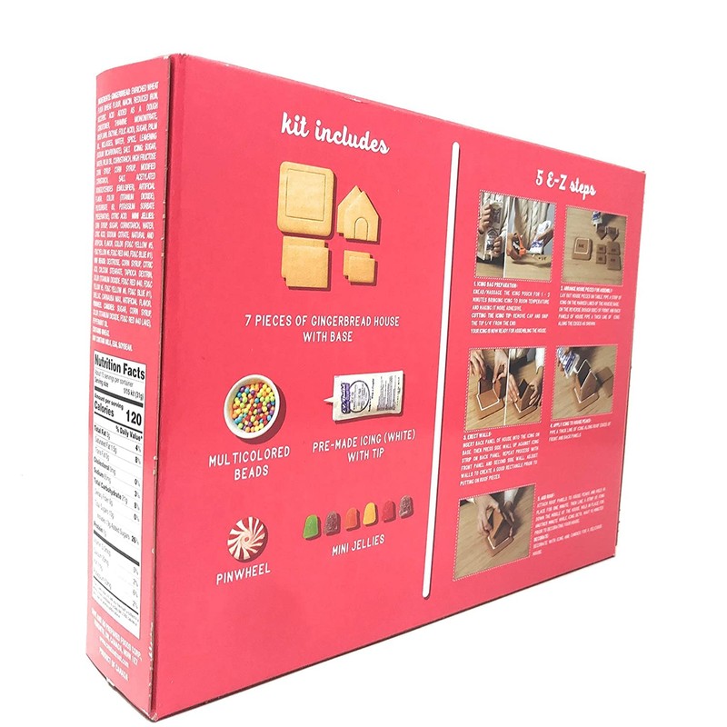 Create-A-Treat E-Z Build Medium Gingerbread House Kit