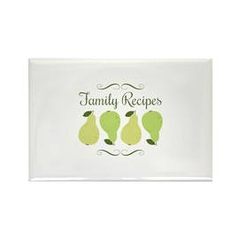 CafePress Family Recipes Magnets Rectangle Magnet, 3"x2" Refrigerator Magnet