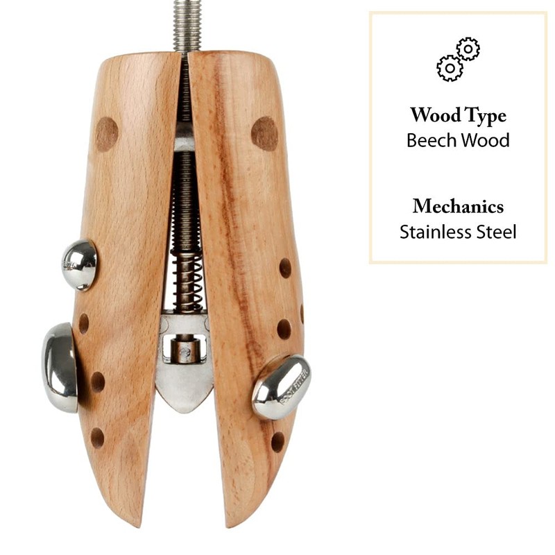 FootFitter Premium Professional Boot Width Stretcher, Adjustable Boot Stretcher for