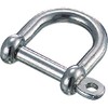 Trusco Nakayama TNS-5W(P) Wide Screw Shackle, Stainless Steel, Wire Diameter