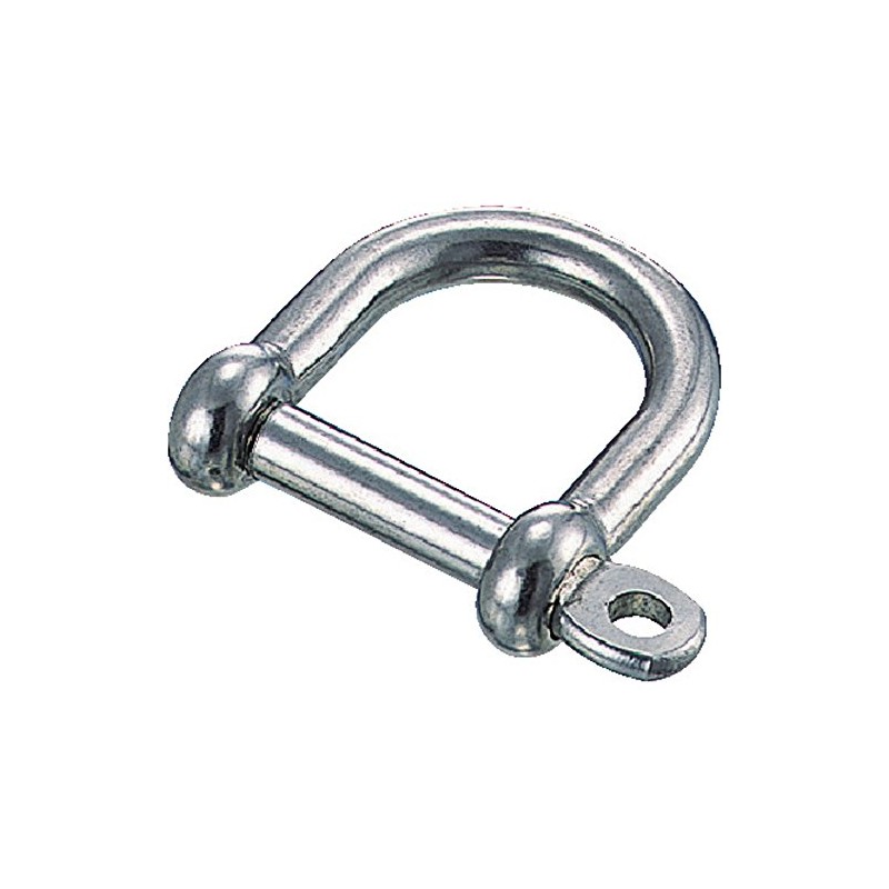 Trusco Nakayama TNS-5W(P) Wide Screw Shackle, Stainless Steel, Wire Diameter