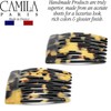 Camila Paris CP2008/2 French Hair Side Combs Handmade 2 Pack