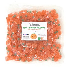 YANKEETRADERS® Sour Jelly Pumpkins Candy, 2 lbs ~ YANKEETRADERS® ~ FREE SHIPPING