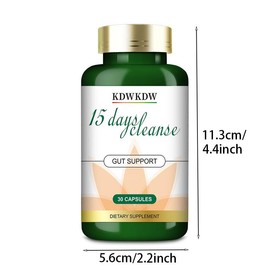 KDWKDW-15 days cleanse  DISCHARGE& CLEANSE - Color: One Bottles