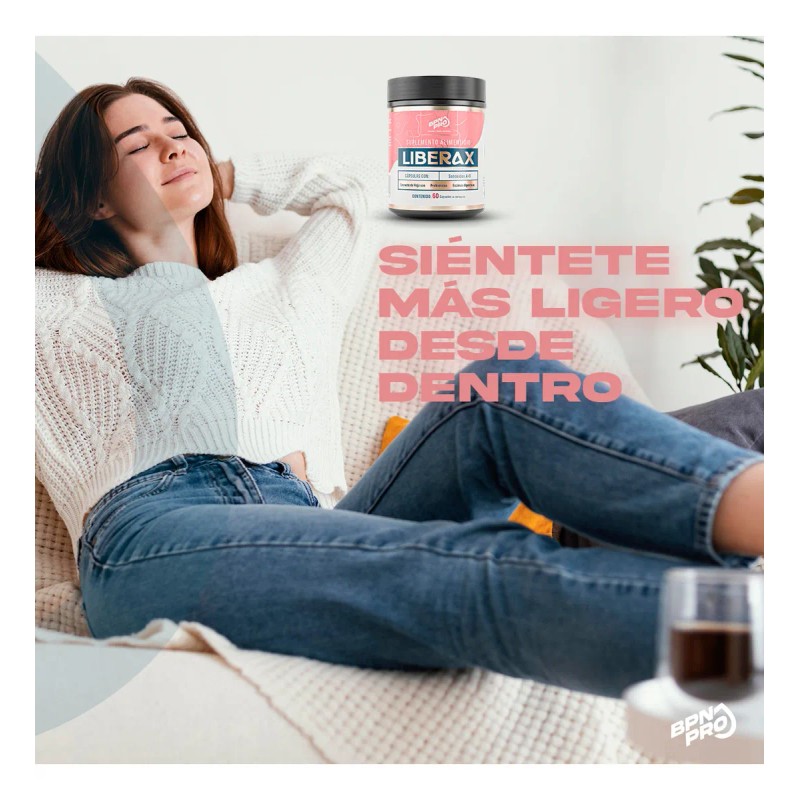 Laxante Natural Liberax BPN PRO Fibra con Hoja de Sen,