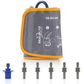 Small Blood Pressure Cuff for Pediatric/Kids, Child Blood Pressure Cuff(15-24cm) with 6 Different Blood Pressure Connectors are Compatible with Almost All Bp Monitors