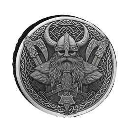Viking Warrior Tire Covers Wheel Cover Protectors Waterproof Spare Tire Cover Universal Fit for RV SUV Truck Travel Trailer Accessories