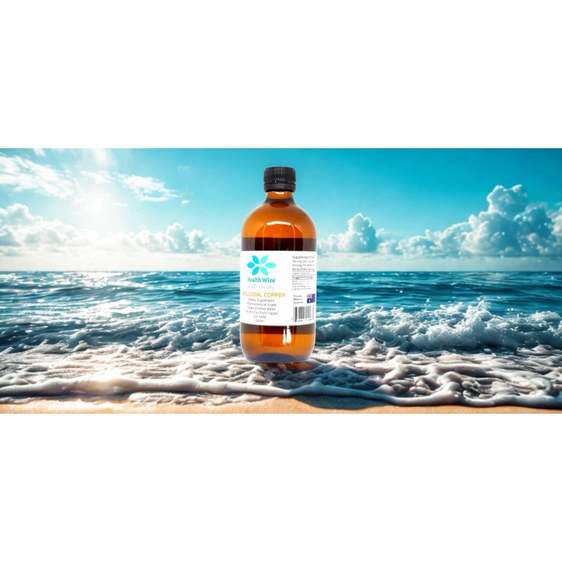 Cobre coloidal, oro coloidal y plata coloidal 3 botellas 500