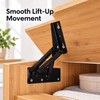 Heavy Duty Foldable Bracket Hinge for Cabinet Doors & Furniture