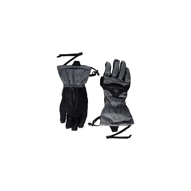 Obermeyer Regulator Gloves Charcoal MD