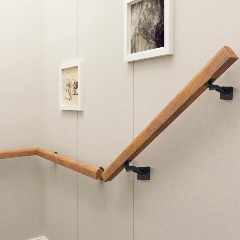 RealPlus Handrail Brackets Heavy Duty Steel Swivel Hand Rail Brackets