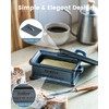 Zoeeker Butter Dish with Lid, Porcelain Butter Dish for Countertop