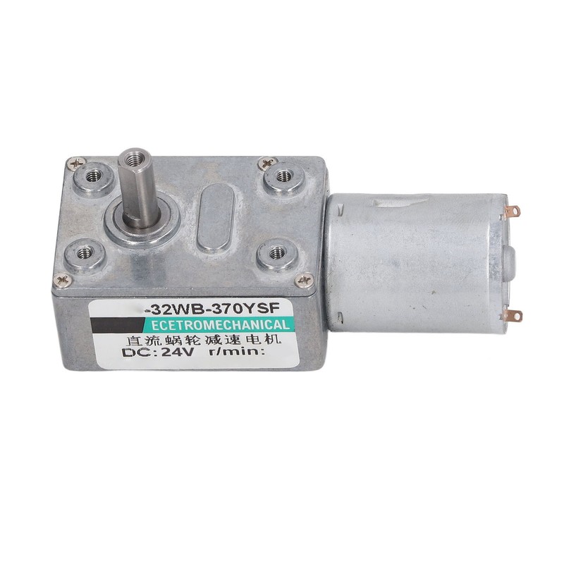 Worm Gear Motor Self Locking Reversible High Torsion Adjustable Speed