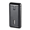 Visol Antero Black Butane Torch Triple Flame Refillable Gas Lighter