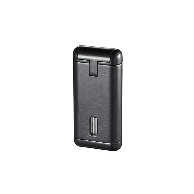 Visol Antero Black Butane Torch Triple Flame Refillable Gas Lighter