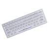 61 Keys Transparent Mechanical Keyboard Clear Keycap Wired Gaming Keyboard
