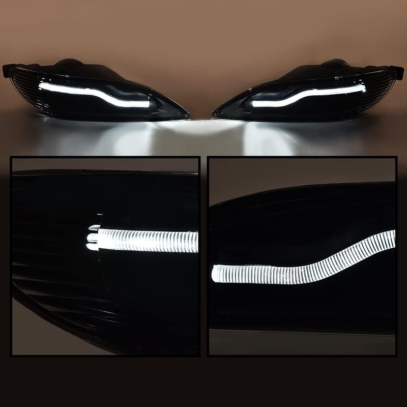 PIT66 Front LED Fog Light Lamps Assembly Compatible with Toyota