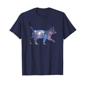 Galaxy Cat Tee: Space Universe Kitten T-Shirt