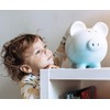 Child to Cherish Ombre Ceramic Piggy Bank, Blue