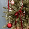 allydrew Stainless Steel Christmas Tree Ornament Hooks with Beads for