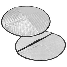 ZONADAH Steering Wheel Sun Shade Cover Vehicle Steering Wheel Sunblock Cover Car Sun Protector Shade Covers Steering Wheel Sun Shade Sleeve for SUV Truck Van