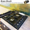 Steam Cleaner Attachments, 10 PCS Steam Cleaner Brush Head, Brass