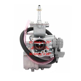 Motorcarb YFM80 Carburetor Carb for Yamaha Badger 80 YFM80 (1992-2001), Grizzly 80 YFM80G (2005-2008), Moto 4 YFM80 (1985-1993) ATV Motorcycle Quad