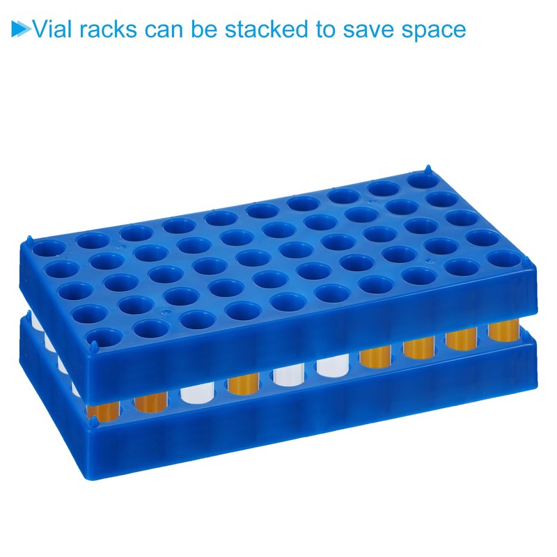PATIKIL Vial Rack for 2ml Autosampler Vials, 5 Pack Vial