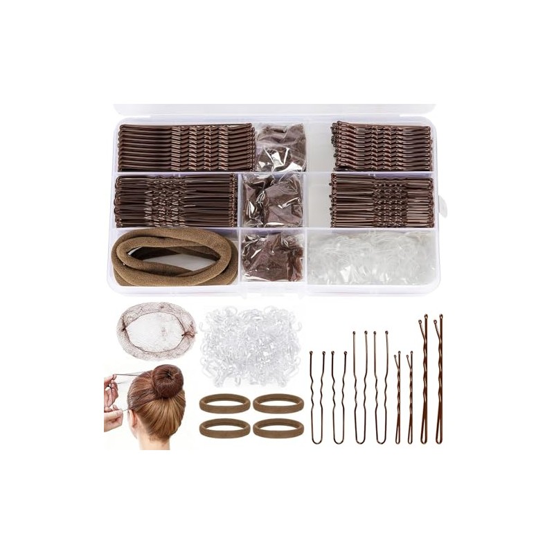 Kit Profesional para Moños y Recogidos de 385pcs