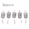 Fishing Bait Cage Basket, Stainless Steel Compact Fishing Lure Cage