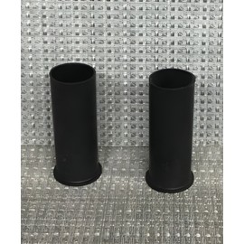 UPC 1-1/2 “X 4” Black Flanged Strainer Sink Drain Tailpiece Extension Tube Lot Of (2