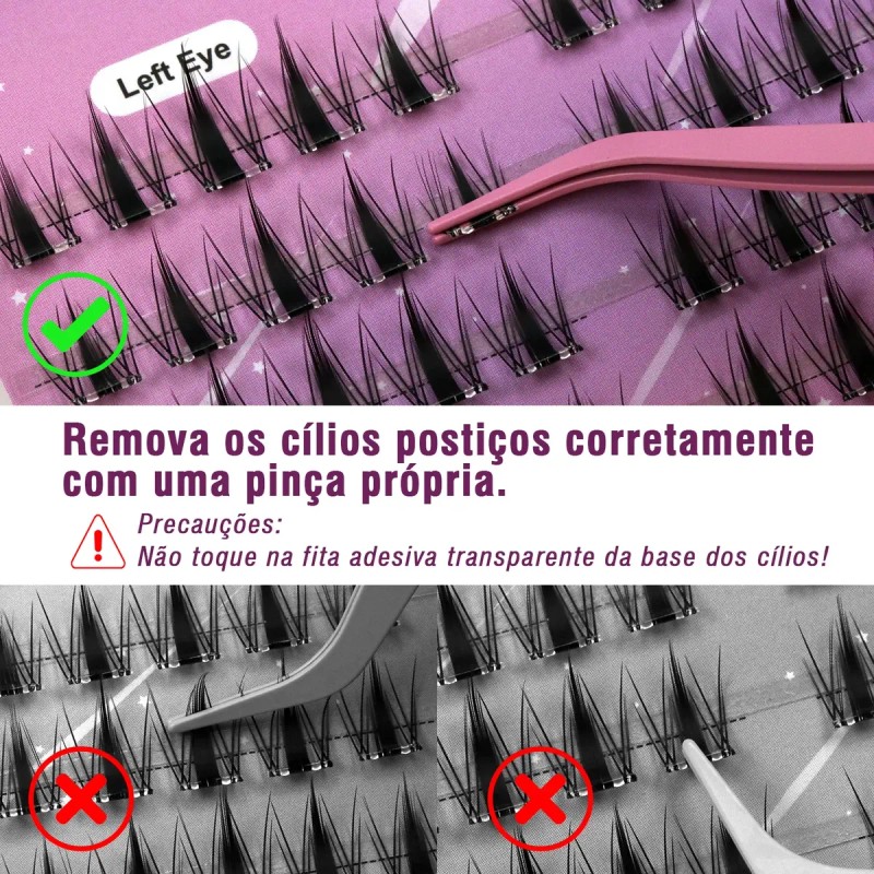 Kit De Extensiones De Pestañas Autoadhesivas De 10 Mm 16