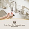 Phiestina 8 Inch 3 Hole Widespread Chrome Bathroom Faucet 2