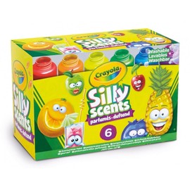 Crayola Silly Scents, Washable Kids Paint, Scented Paint, 6Count