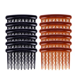 FOMIYES 12 Piezas 17 Peine Para El Cabello Pasadores De Diamantes De Imitación Peines Para Mujeres Peine Lateral De Niña Peine De Pelo Clásico Pasador De Peine Para El Cabello Peines Para
