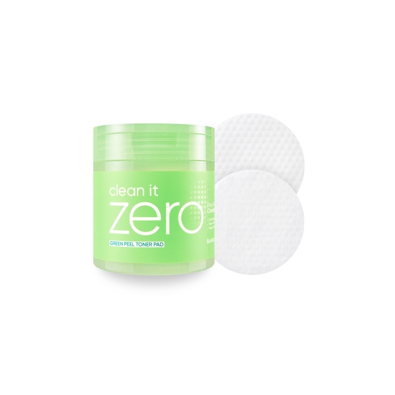 Clean It Zero Green Peel Toner Pads 70 sheets /