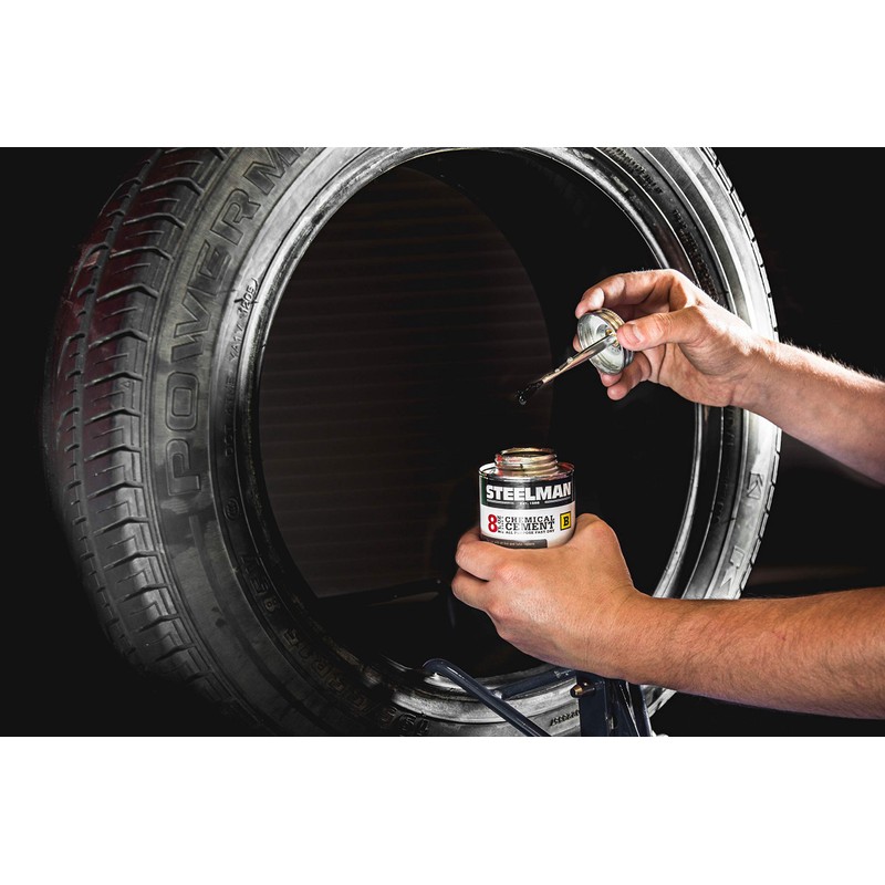Steelman Chemical Vulcanizing Cement for Rubber Tire and Tube Repairs