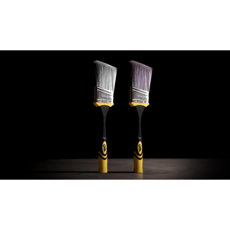 Richard 80832 Goose Neck Angular Paint Brush with Flexible Soft