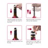 Wine Saver Vacuum Pump Kit with 2 Valve Bottle Stoppers,