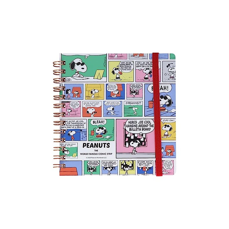 Sunstar Stationery COMICAL SCENES S2641739 Snoopy Notebook Ring Joe Cool