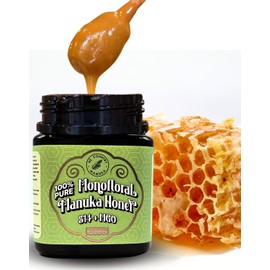 NZ Country East Cape 100% Pure Manuka Honey | Non-GMO Monofloral MGO 514+ | Therapeutic/Food Grade with Internal and External Healing Properties | Unpasteurized and Chemical-Free