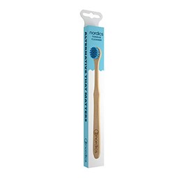 Nordics Organic Care Eco Bamboo Tongue Brush Bristles Blue 14 g