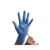 Showa Glove No. 883 Nitrist Tough Gloves, Powder-Free, 100-Pack, Blue,