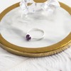 Philip Jones Amethyst Adjustable Ring